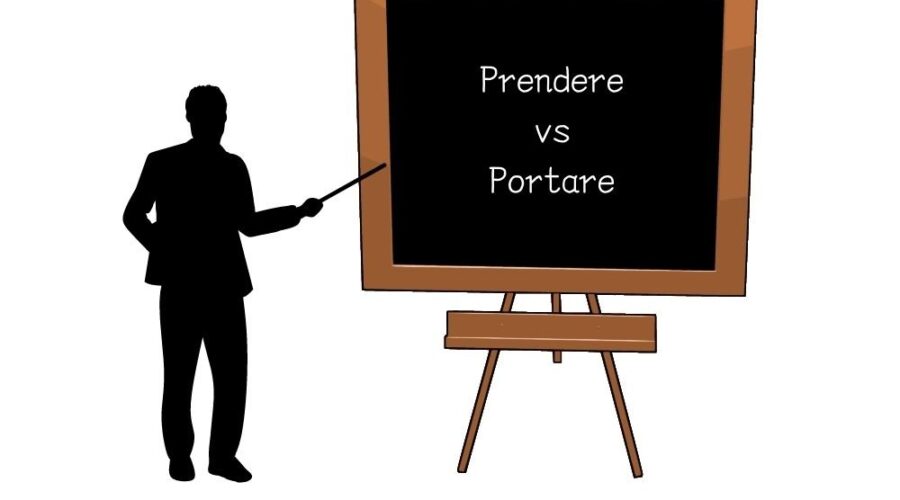 Italian Grammar: Prendere vs. Portare