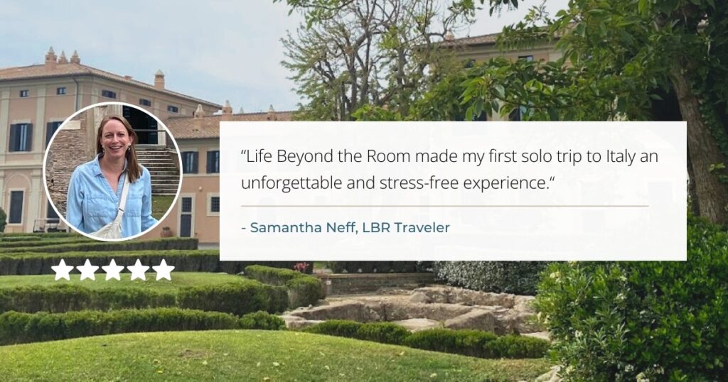 International Solo Traveler Travel Design Samantha'S Testimonial