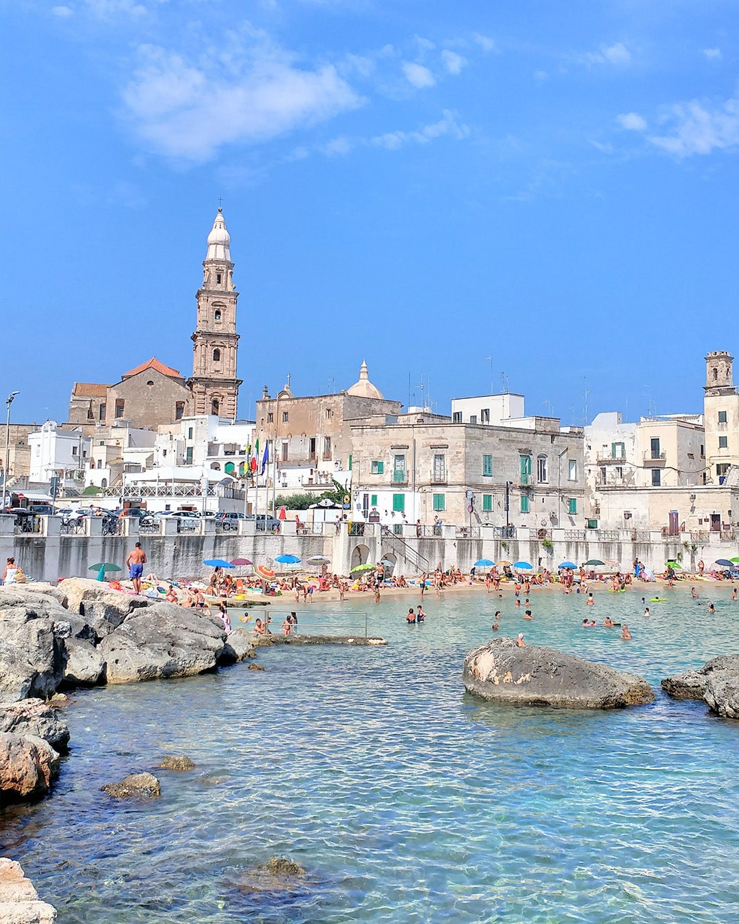 Panoramic view of historic Matera with ancient stone houses and winding streets, part of a small group tour in Puglia